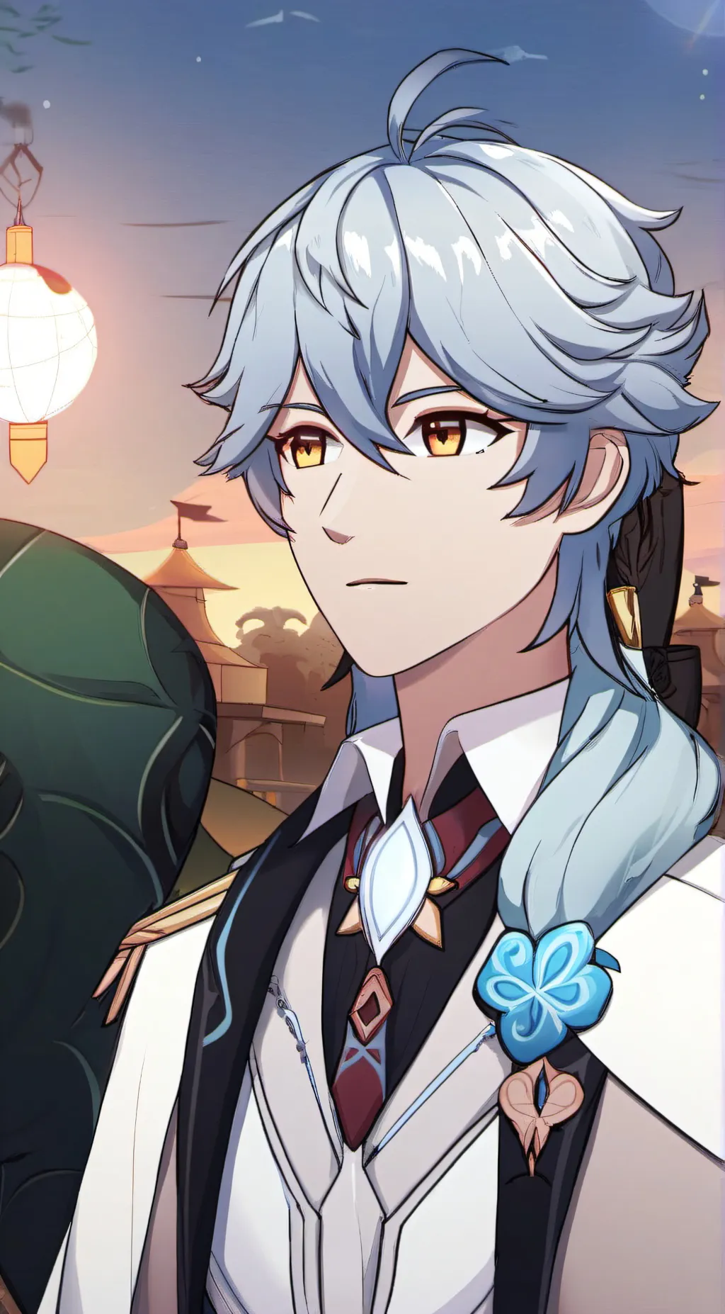 ai character: Martin background