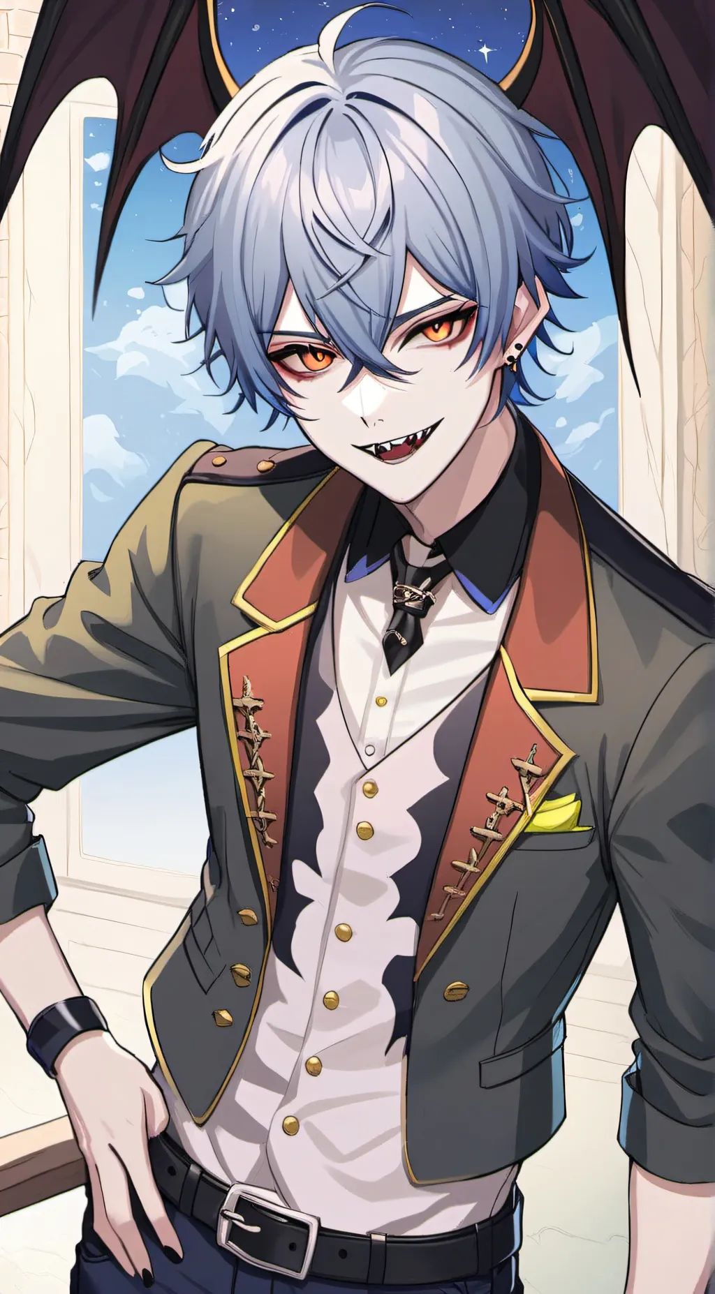 ai character: Damion background