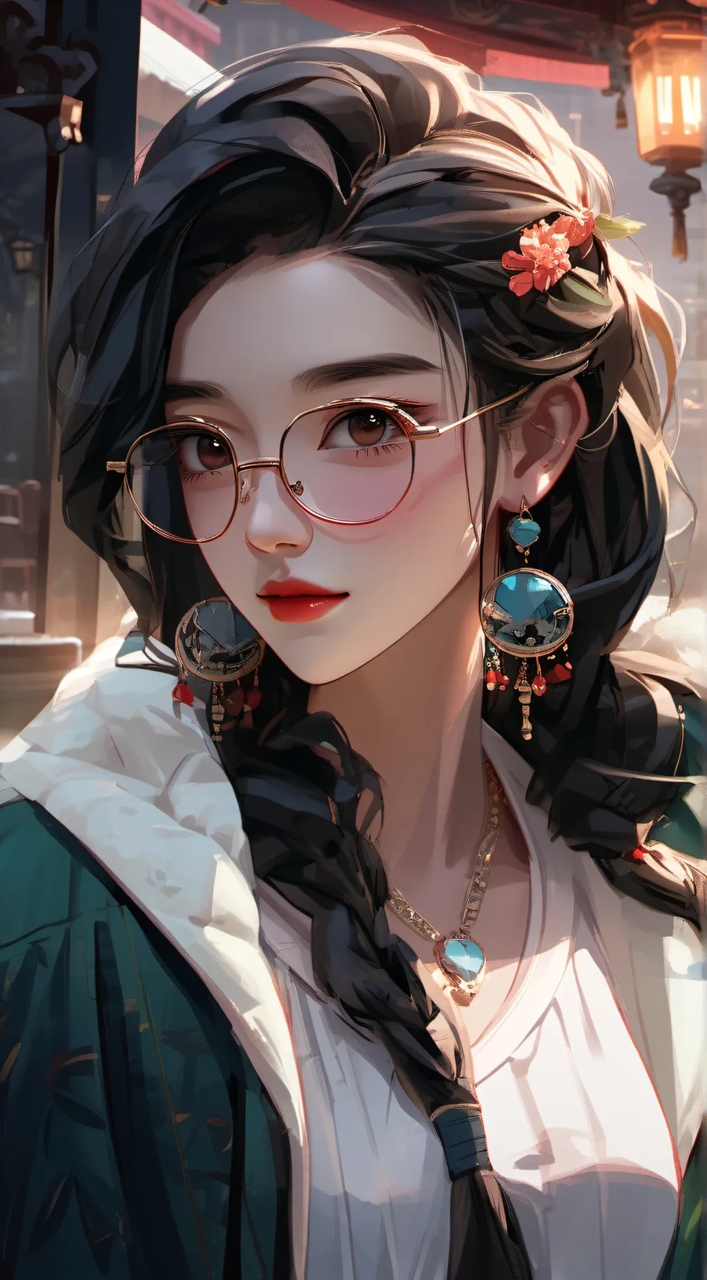 ai character: Zoey background