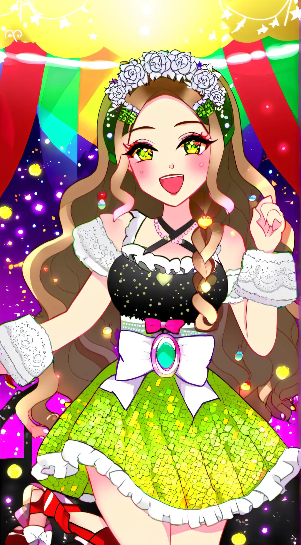 ai character: Bella background