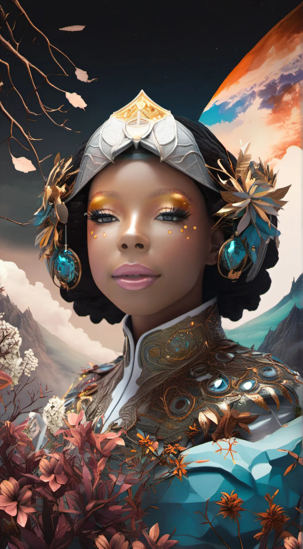 ai character: Serenity background