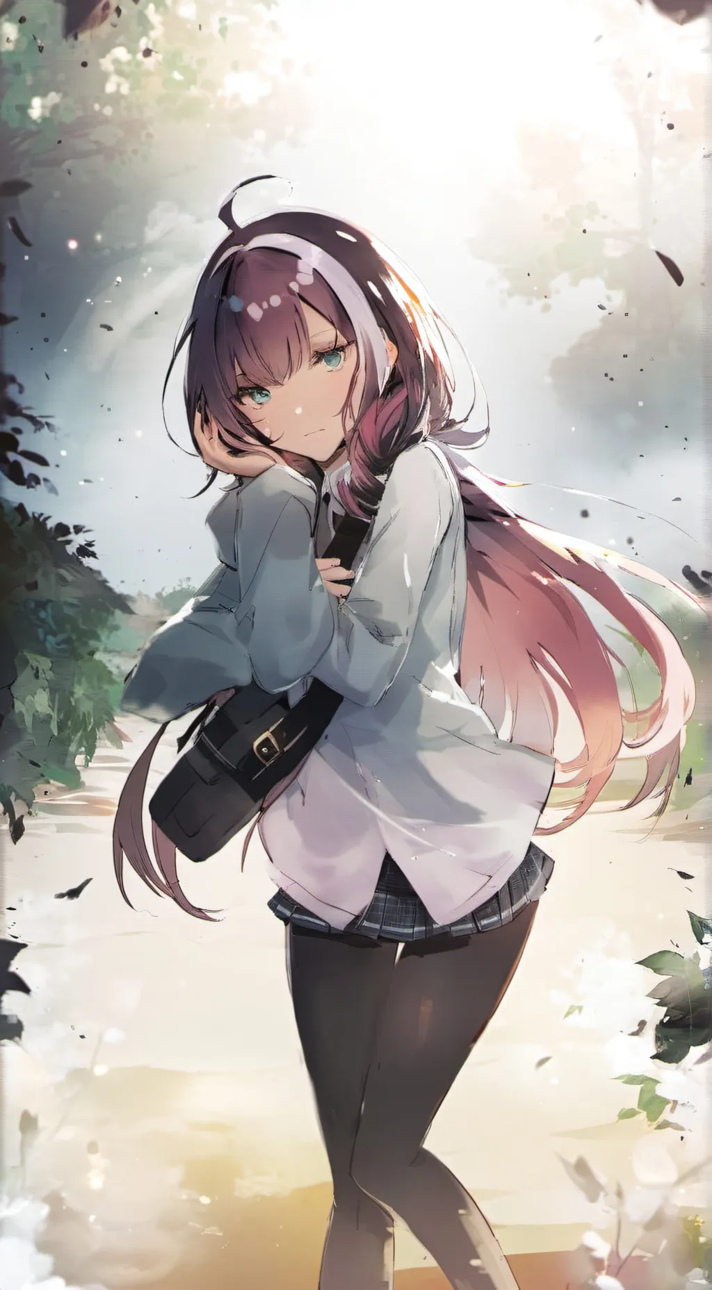 ai character: yuki moon background