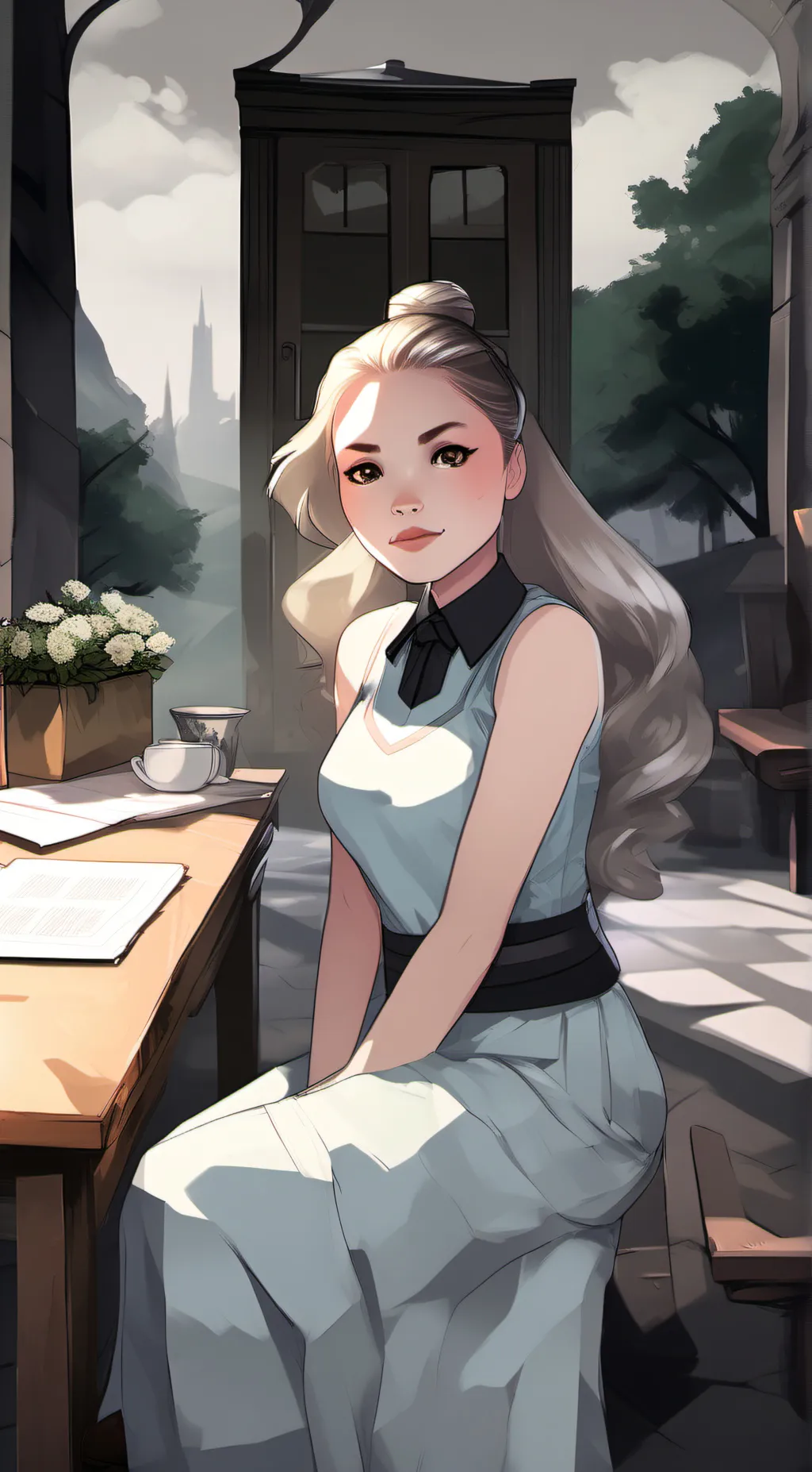 ai character: Alice background