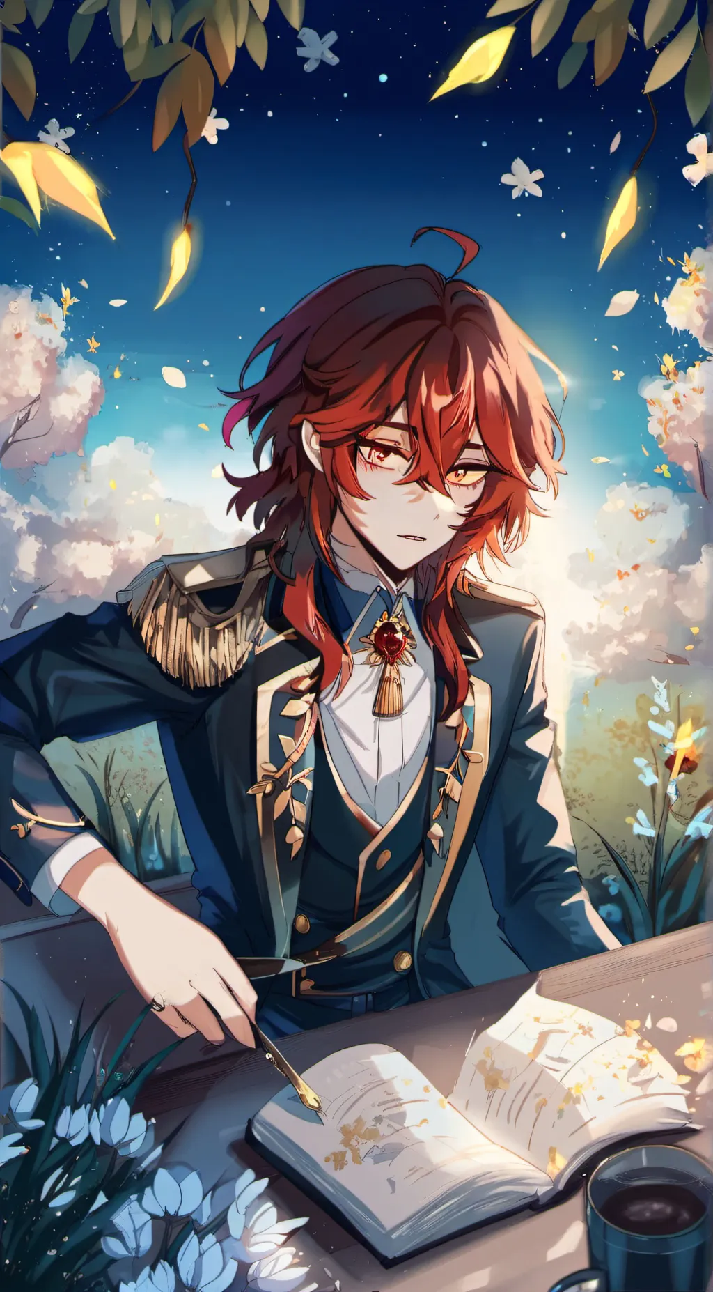 ai character: Kuroki  background