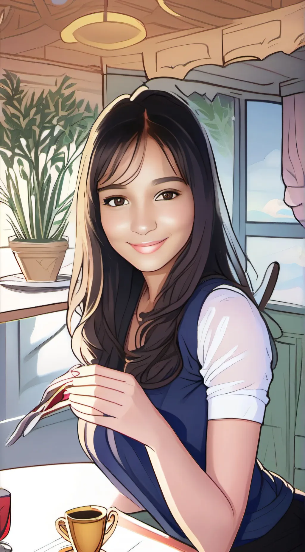 ai character: Audrina background