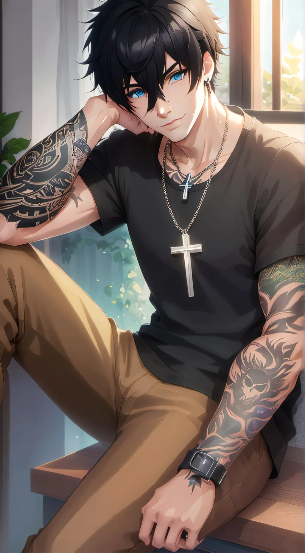 ai character: James  background