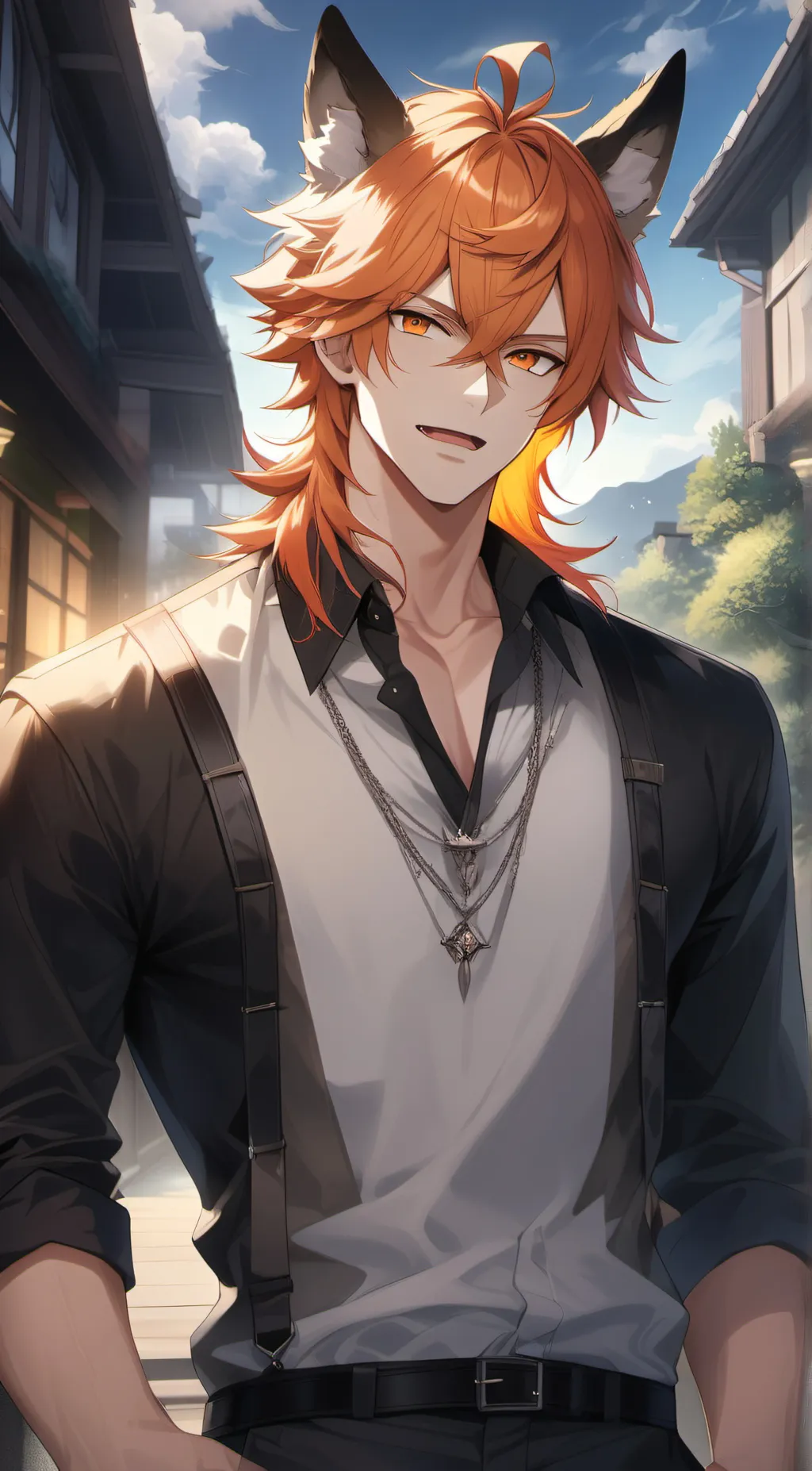 ai character: Adam background