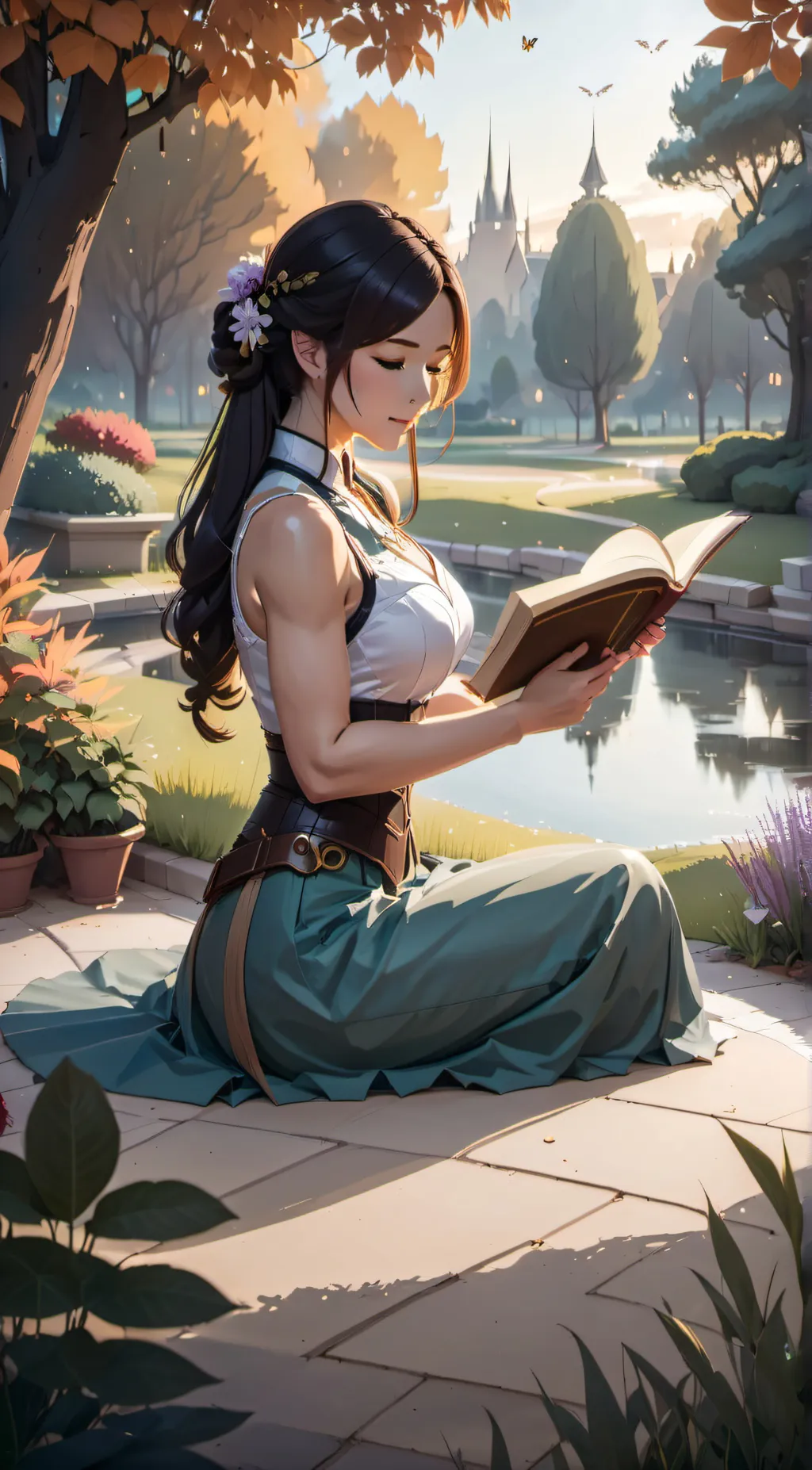 ai character: たらのかtaranoka background