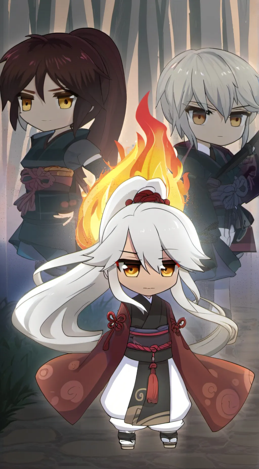 ai character: Maya background