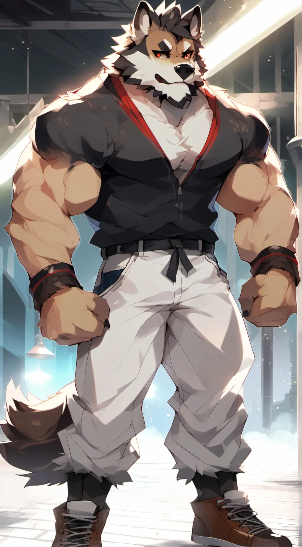 ai character: Rey background