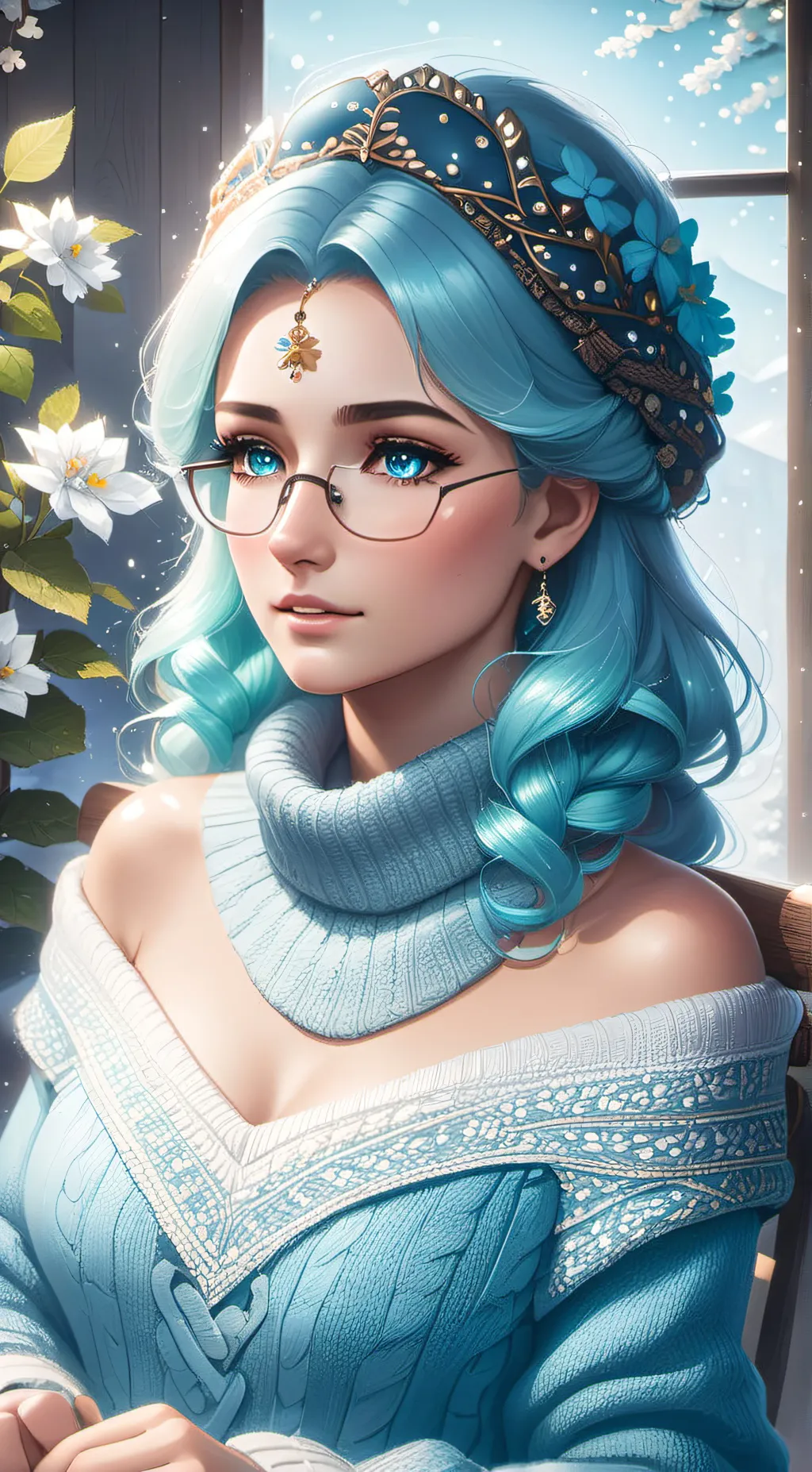 ai character: Sophia background