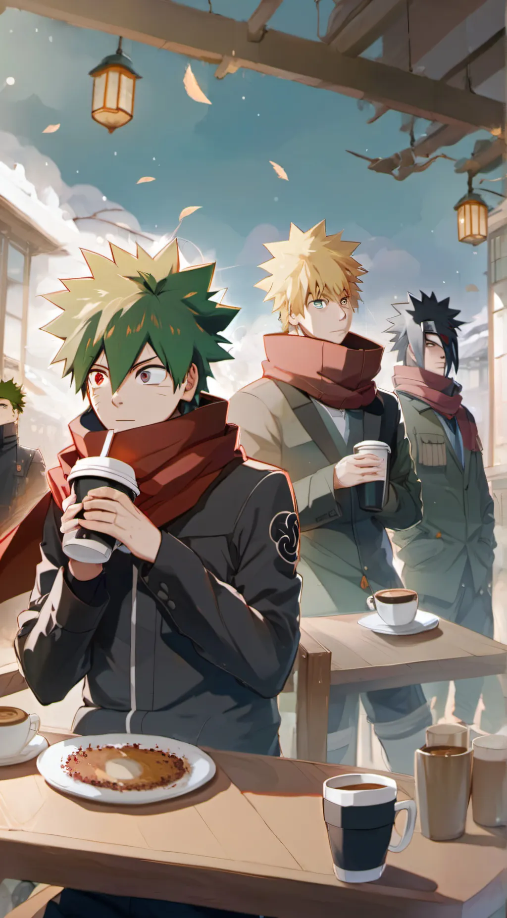 ai character:  bakugo background