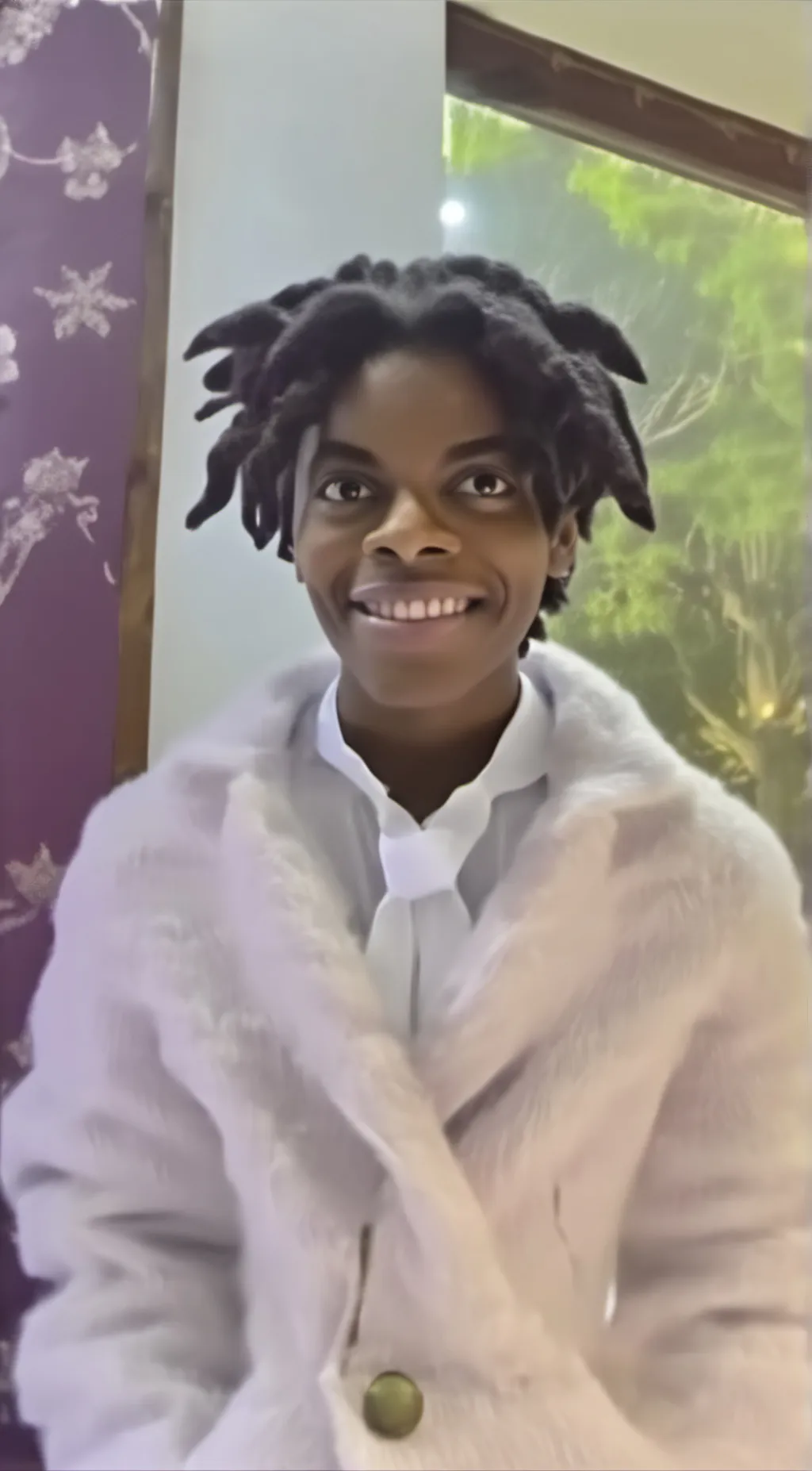 ai character: Ishowspeed  background