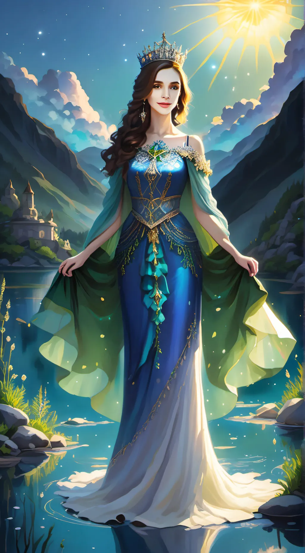 ai character: Princess Rose background