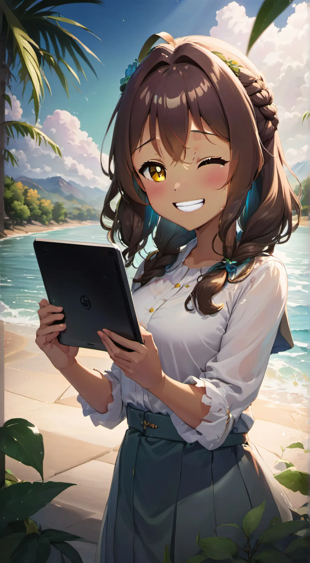 ai character: Sage background