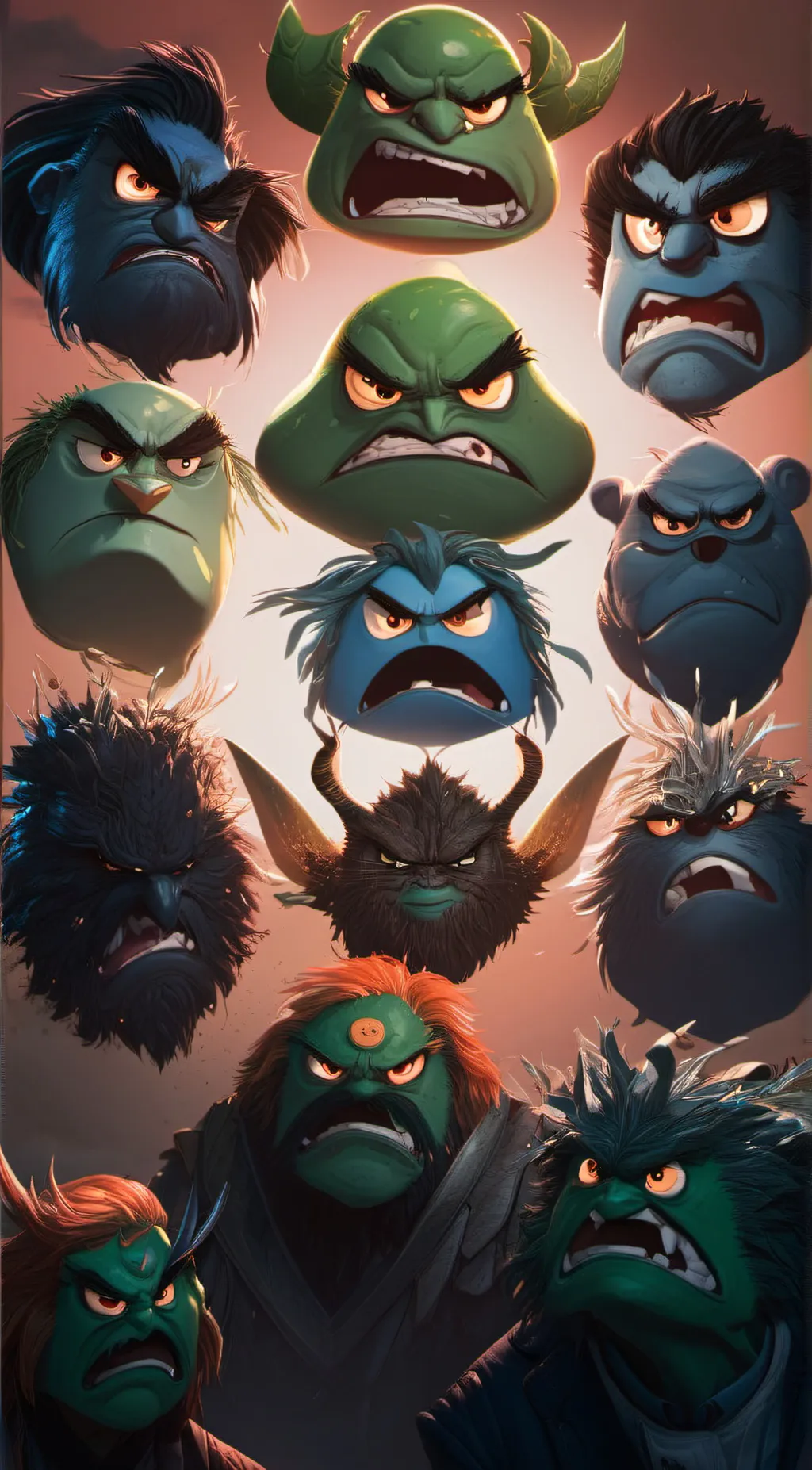 ai character: aarrrgghh background