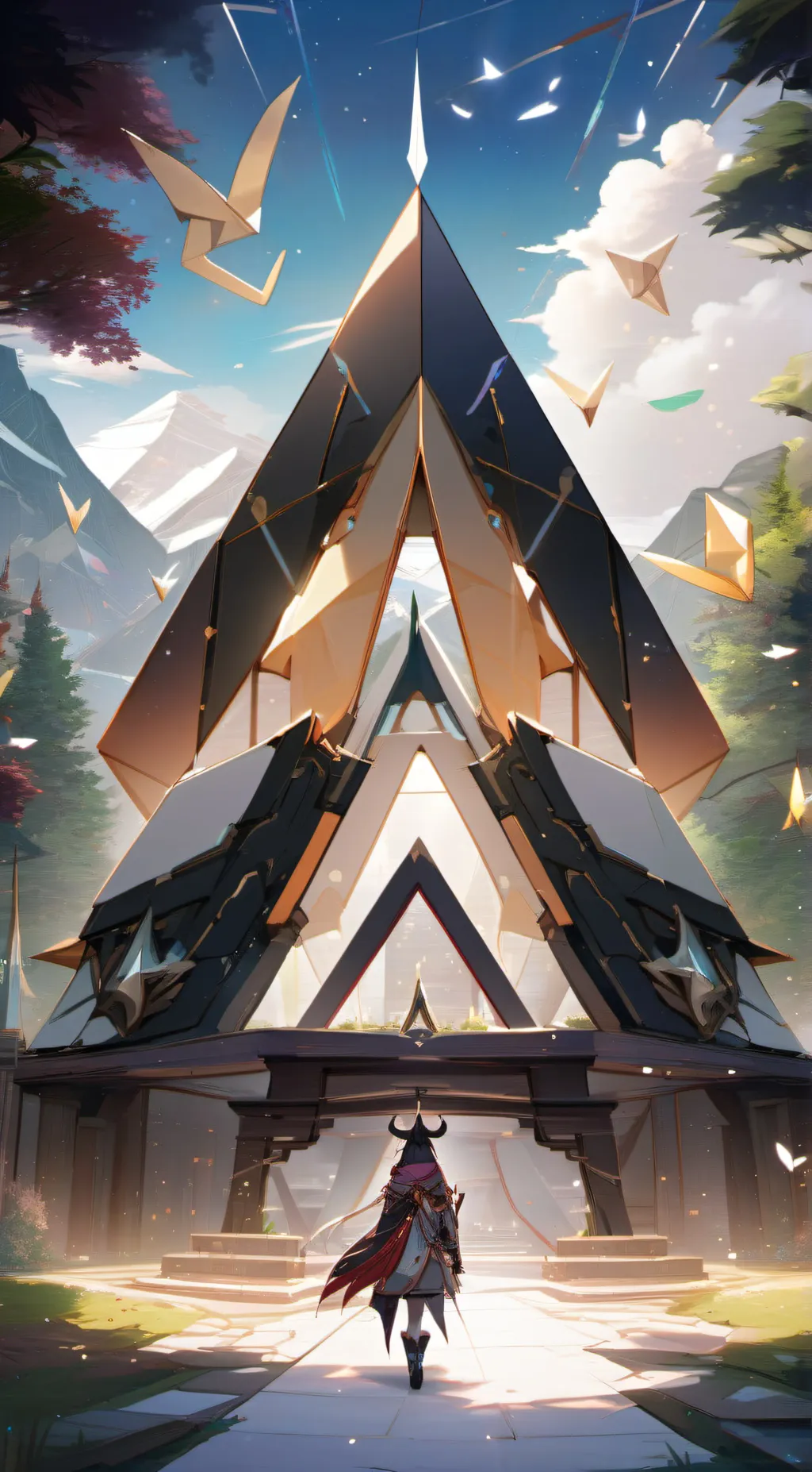 ai character: Imagination  background