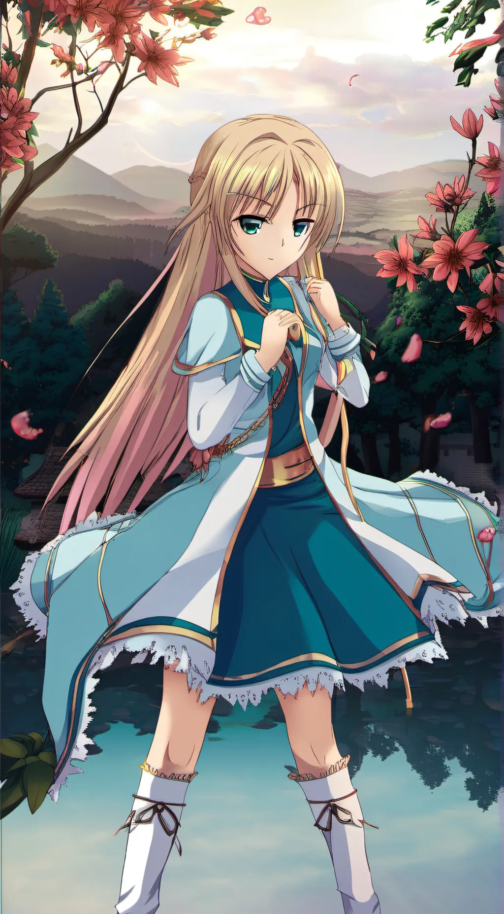 ai character: Nicole background