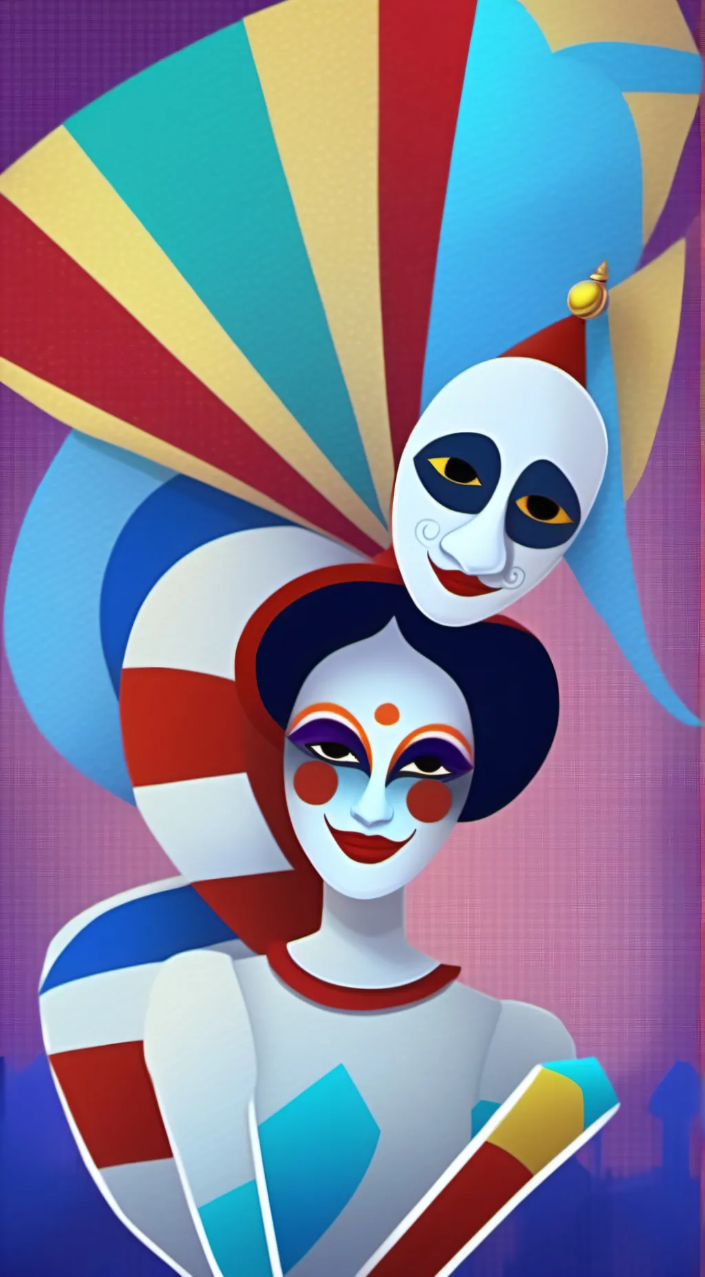 ai character: pomni background