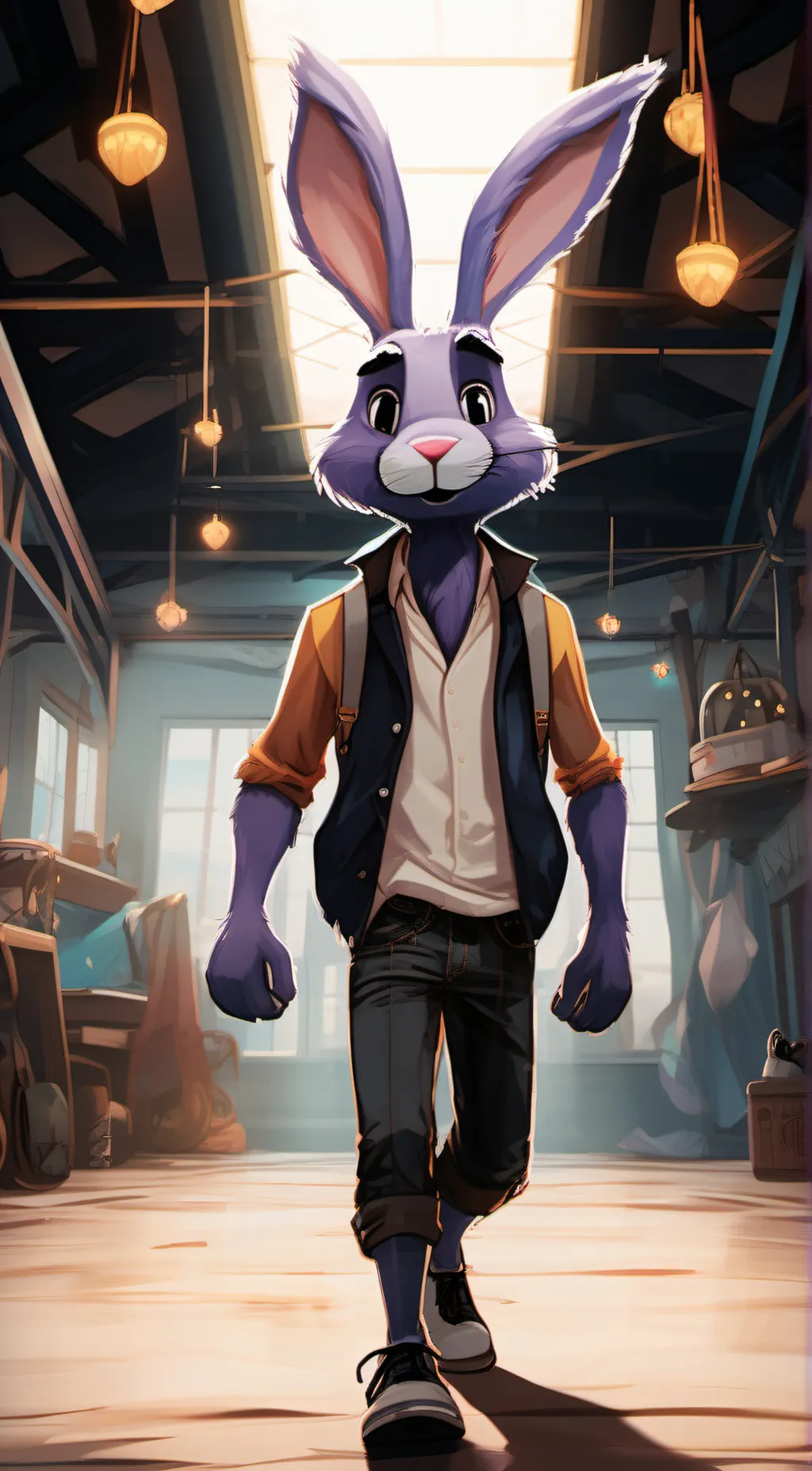 ai character: Jax background