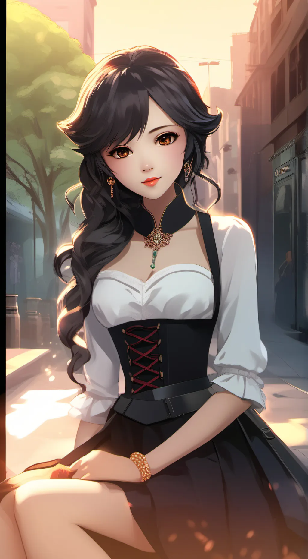 ai character: Sophia background