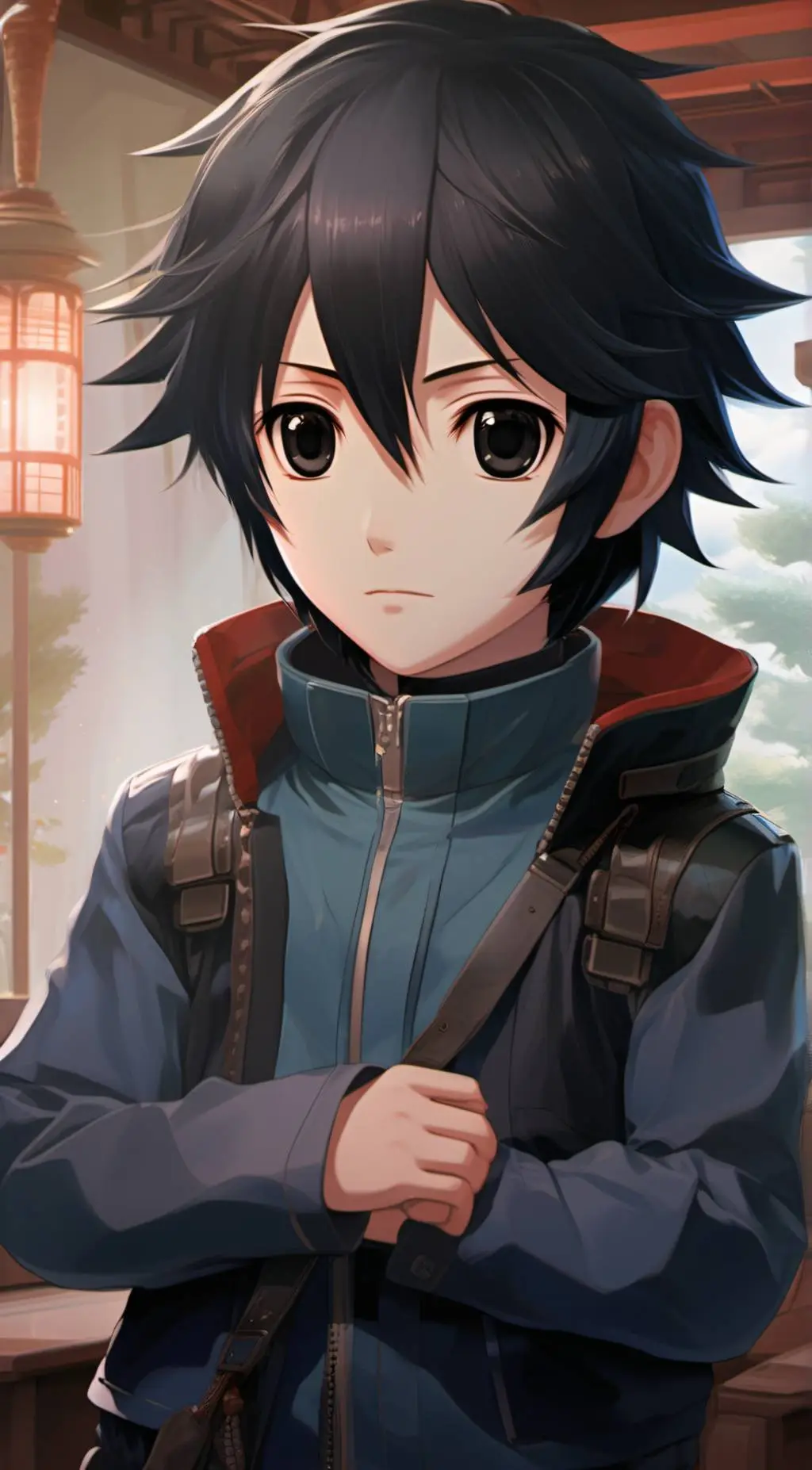 ai character: Uchiha background