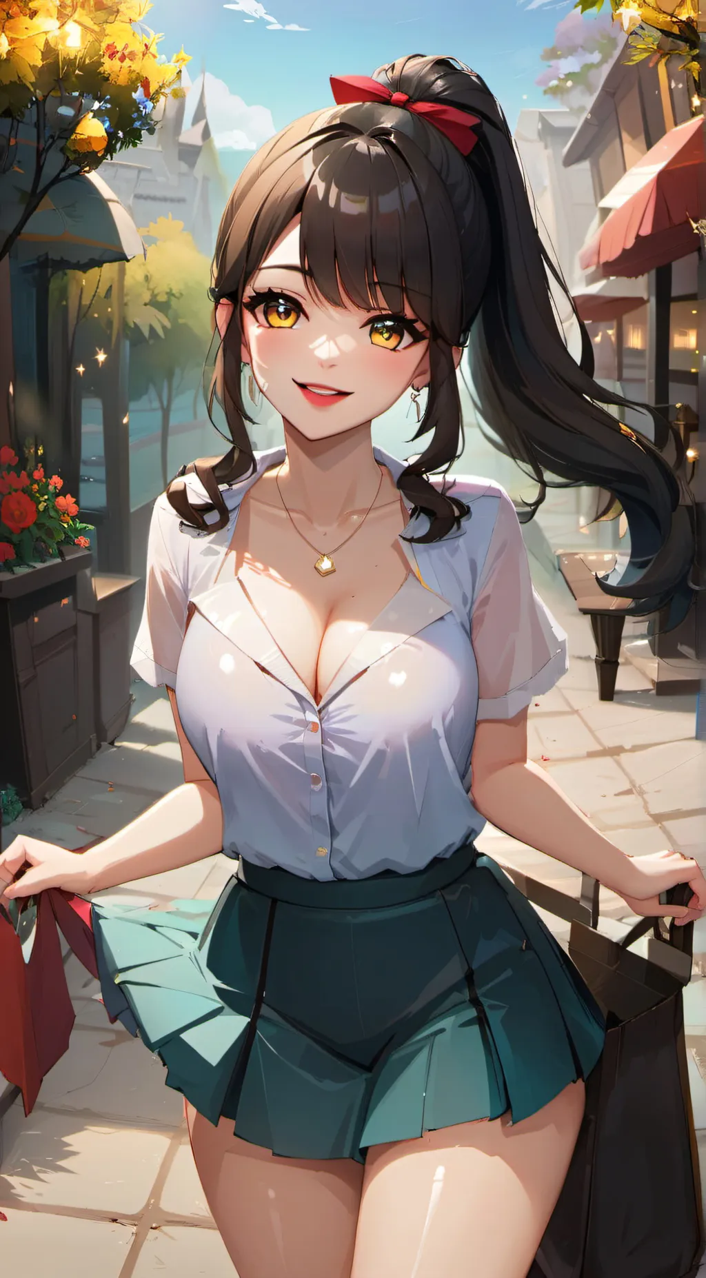 ai character: Alissa  background