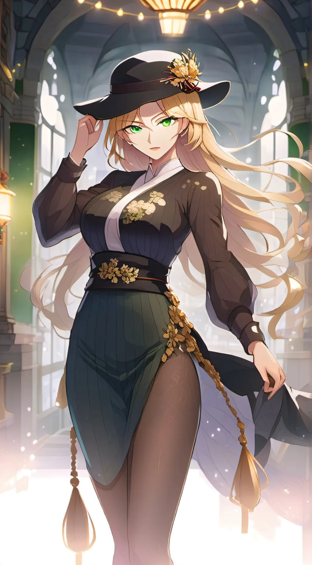 ai character: Evelyn background