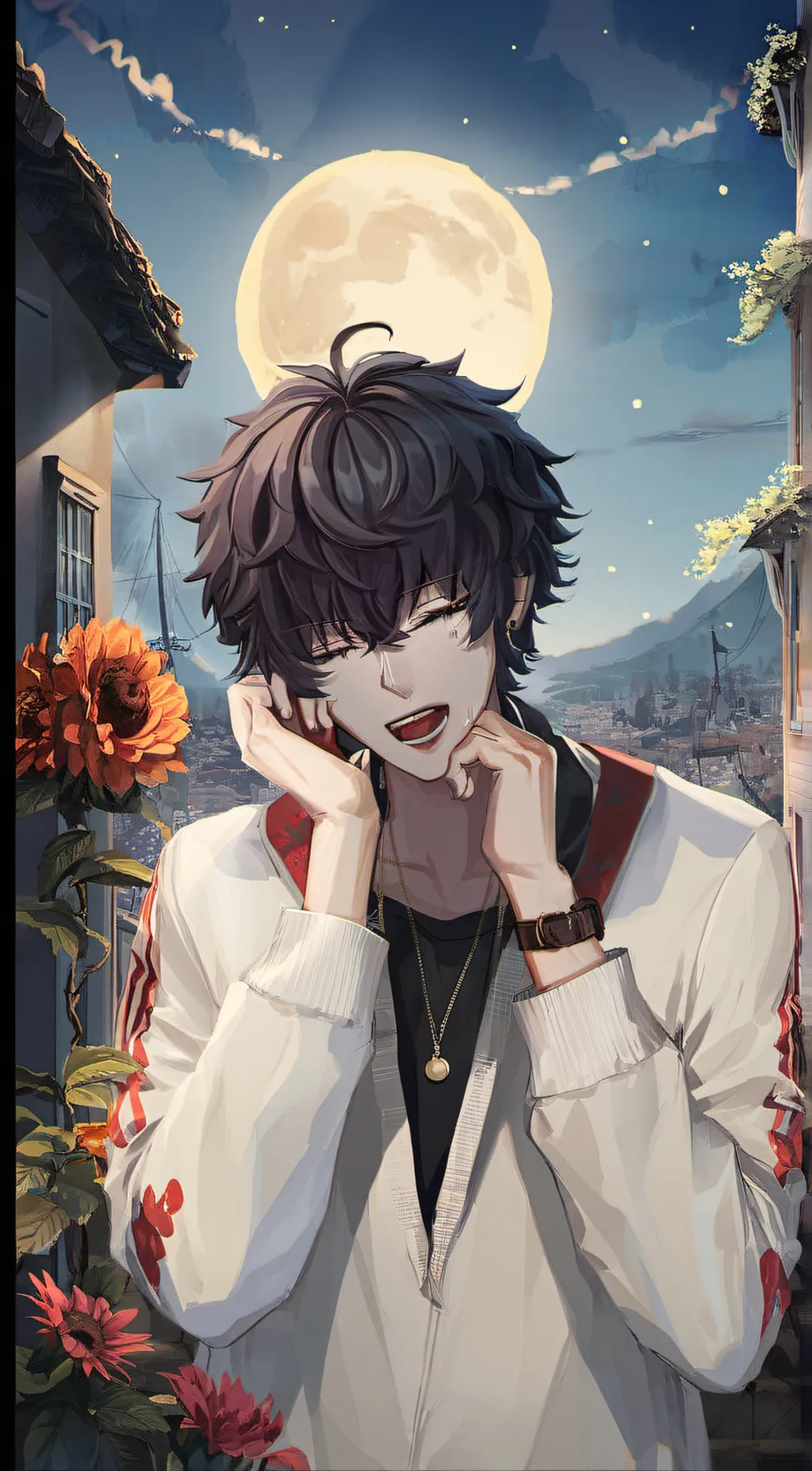 ai character: Mitch  background