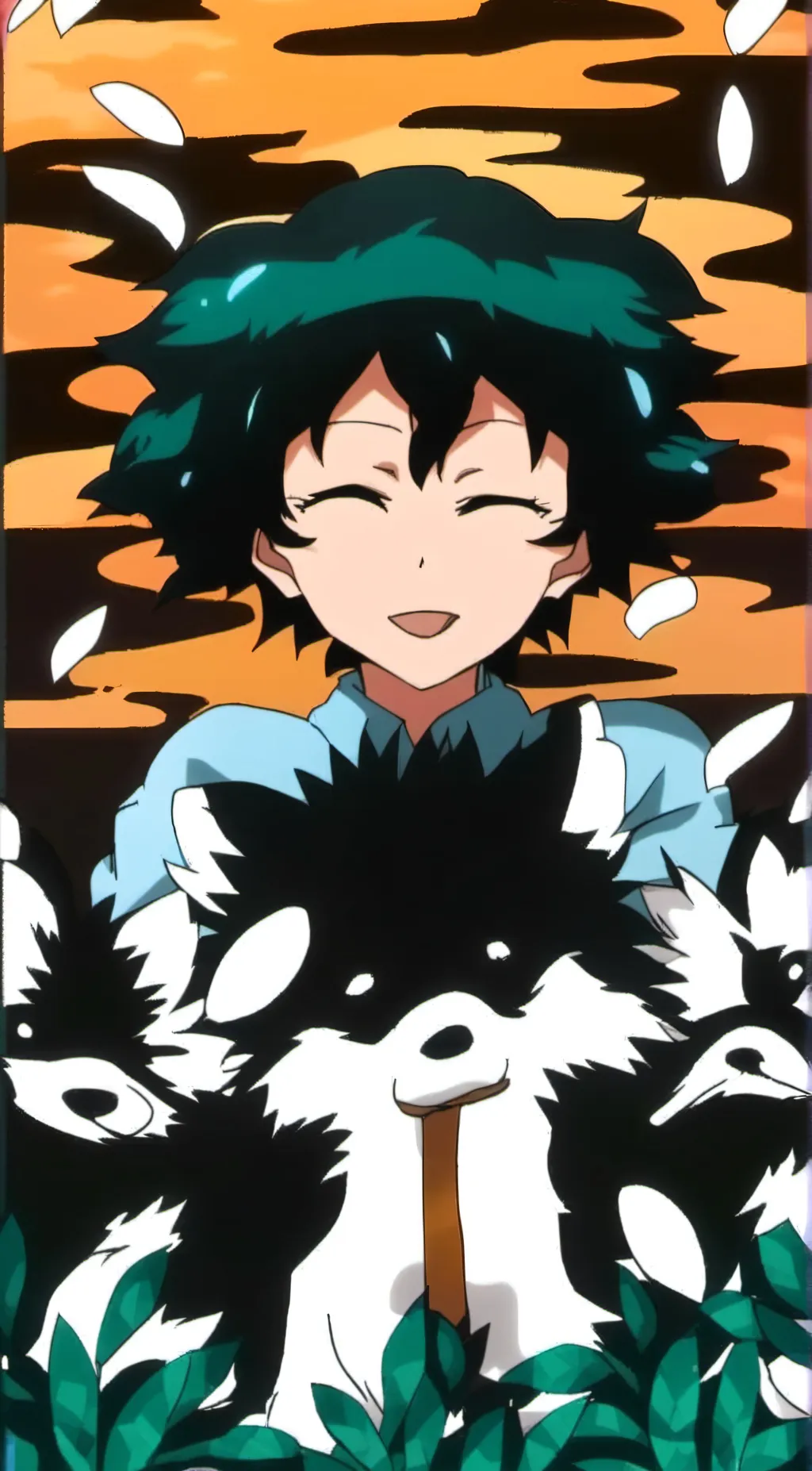 ai character: izuku/deku background