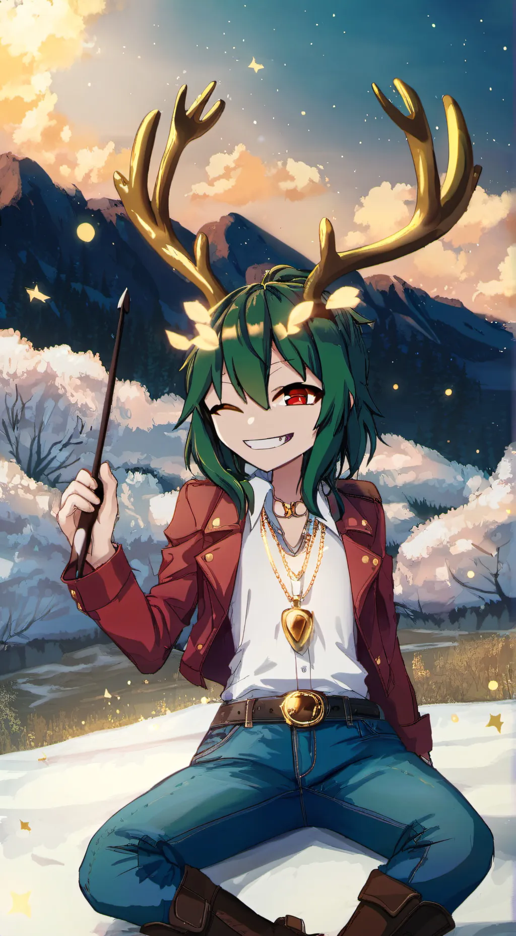 ai character: Yanaru Kikonami background