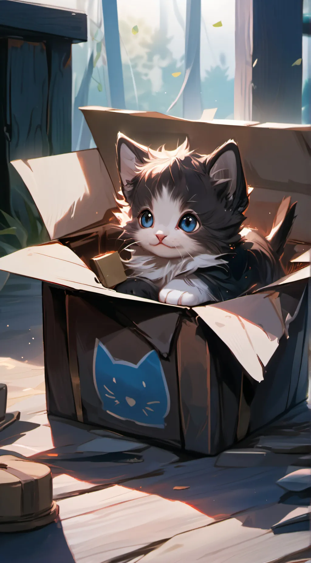 ai character: chocolate♡ background