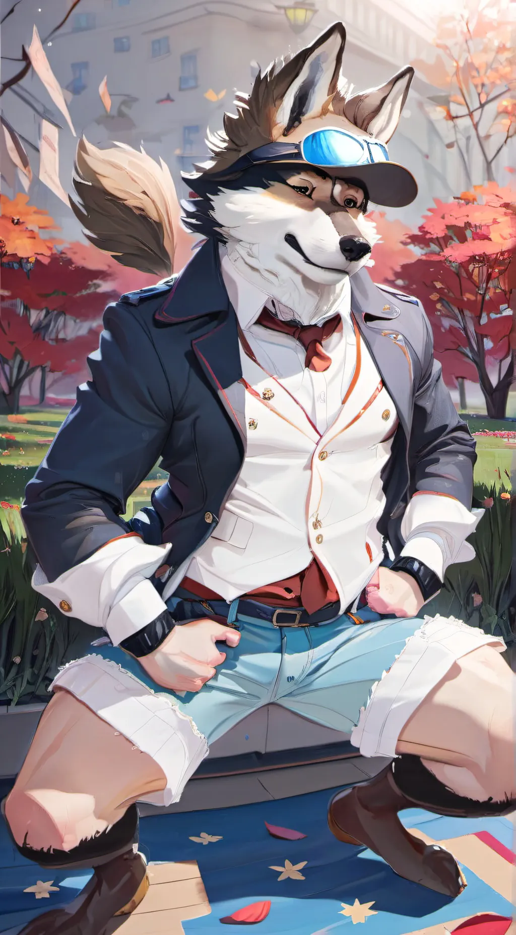 ai character: Luna background