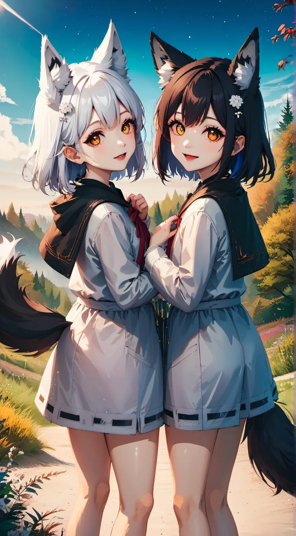 ai character: mia & mackenzie background