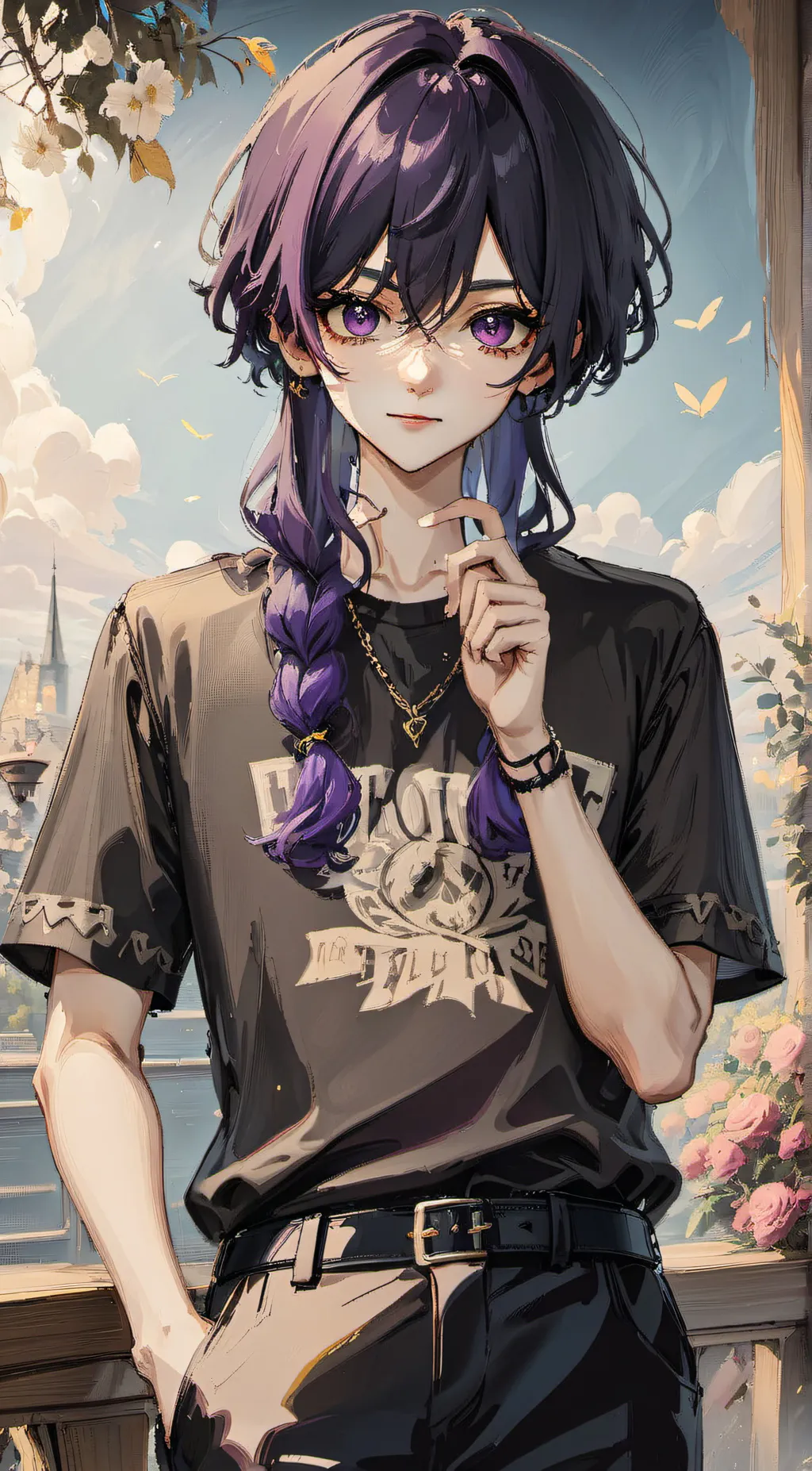 ai character: alyssa allbright  background