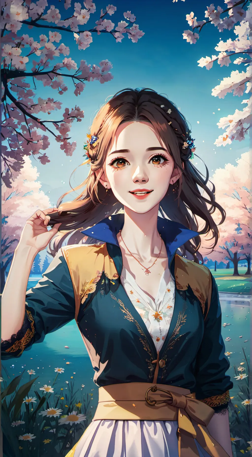 ai character: sophie background