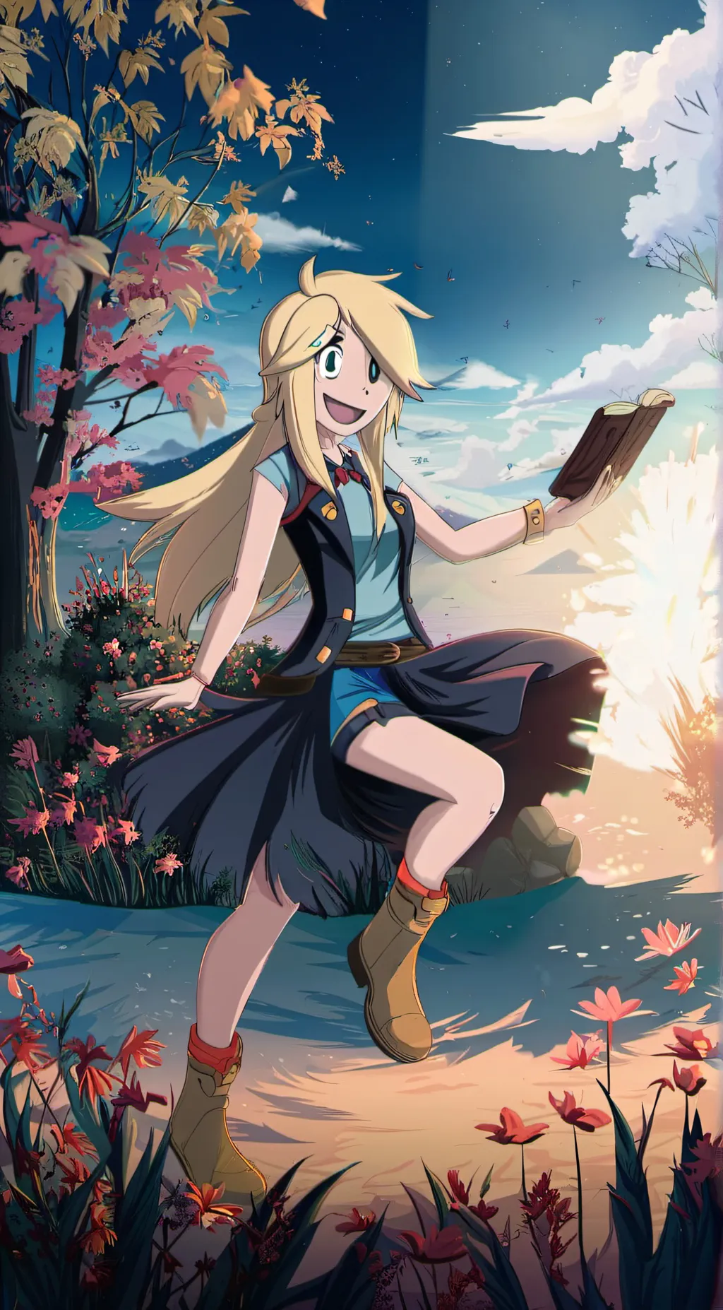 ai character: Rae background