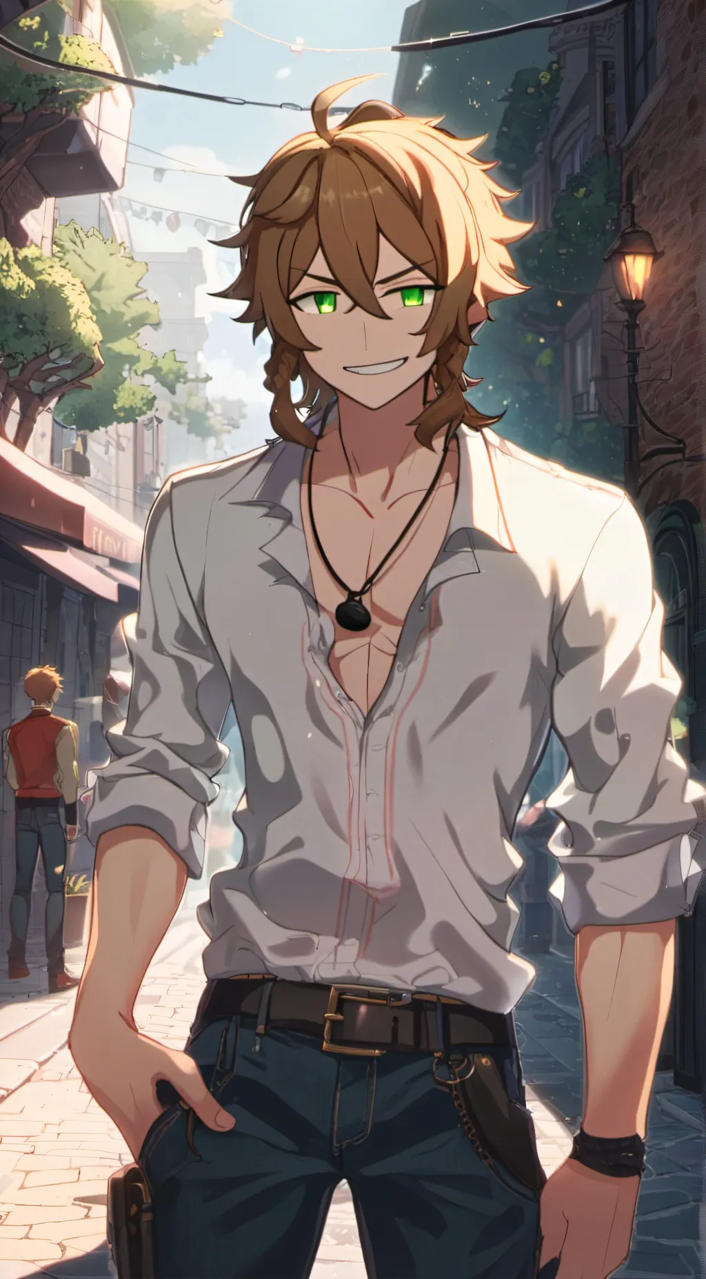 ai character: Teenage Kenny background