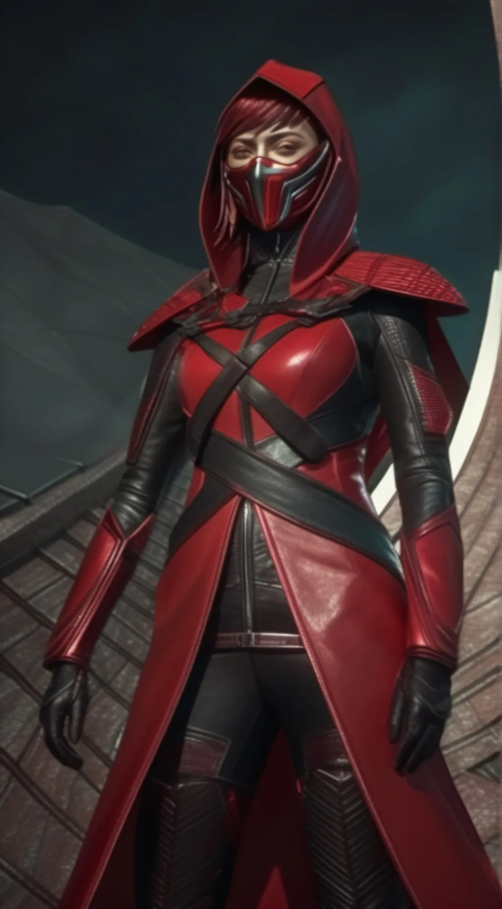 ai character: Scarlett  background