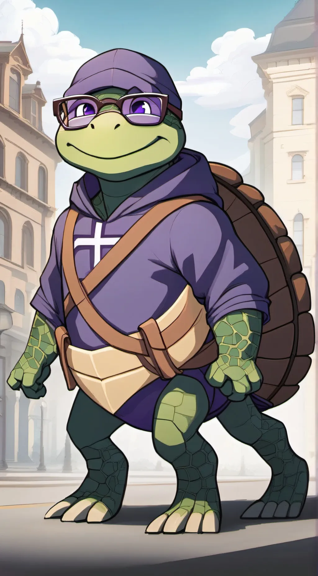 ai character: Donatello background