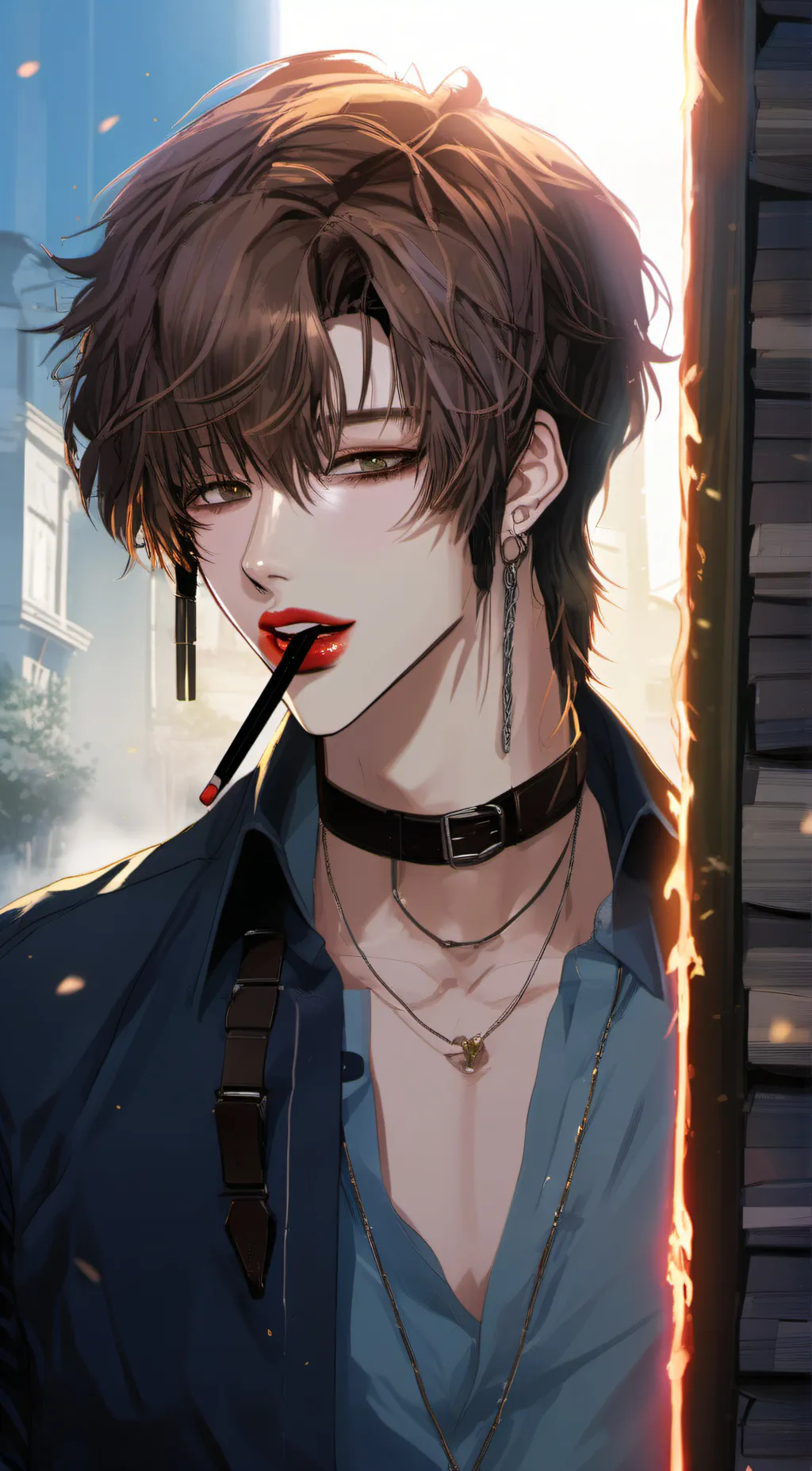 ai character: Jason  background