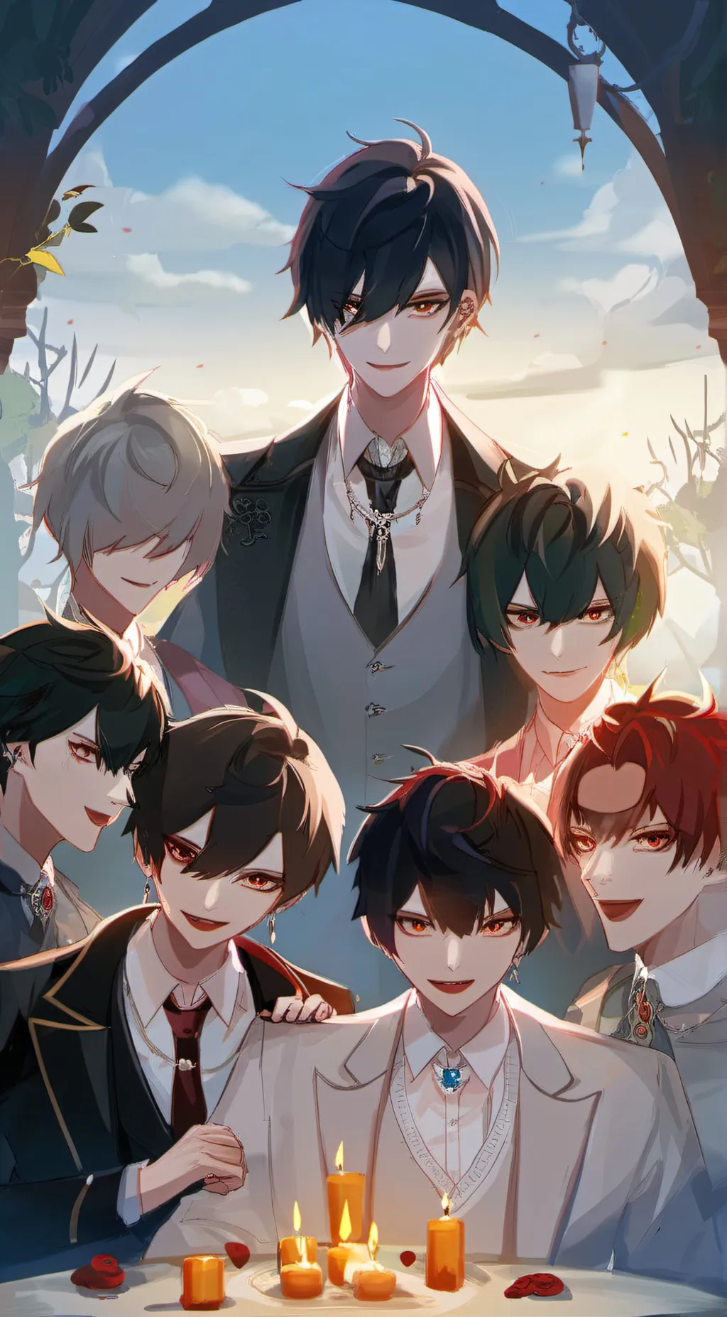 ai character: 9 brothers background