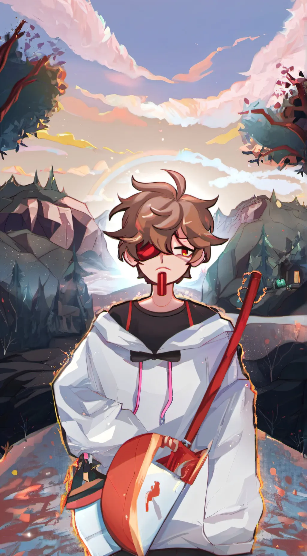 ai character: Evan background