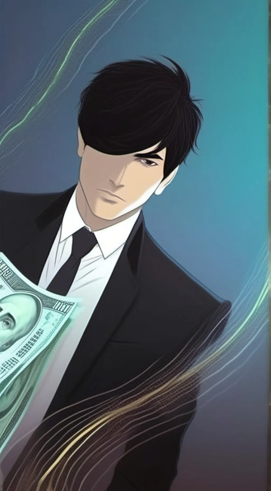 ai character: Greed background