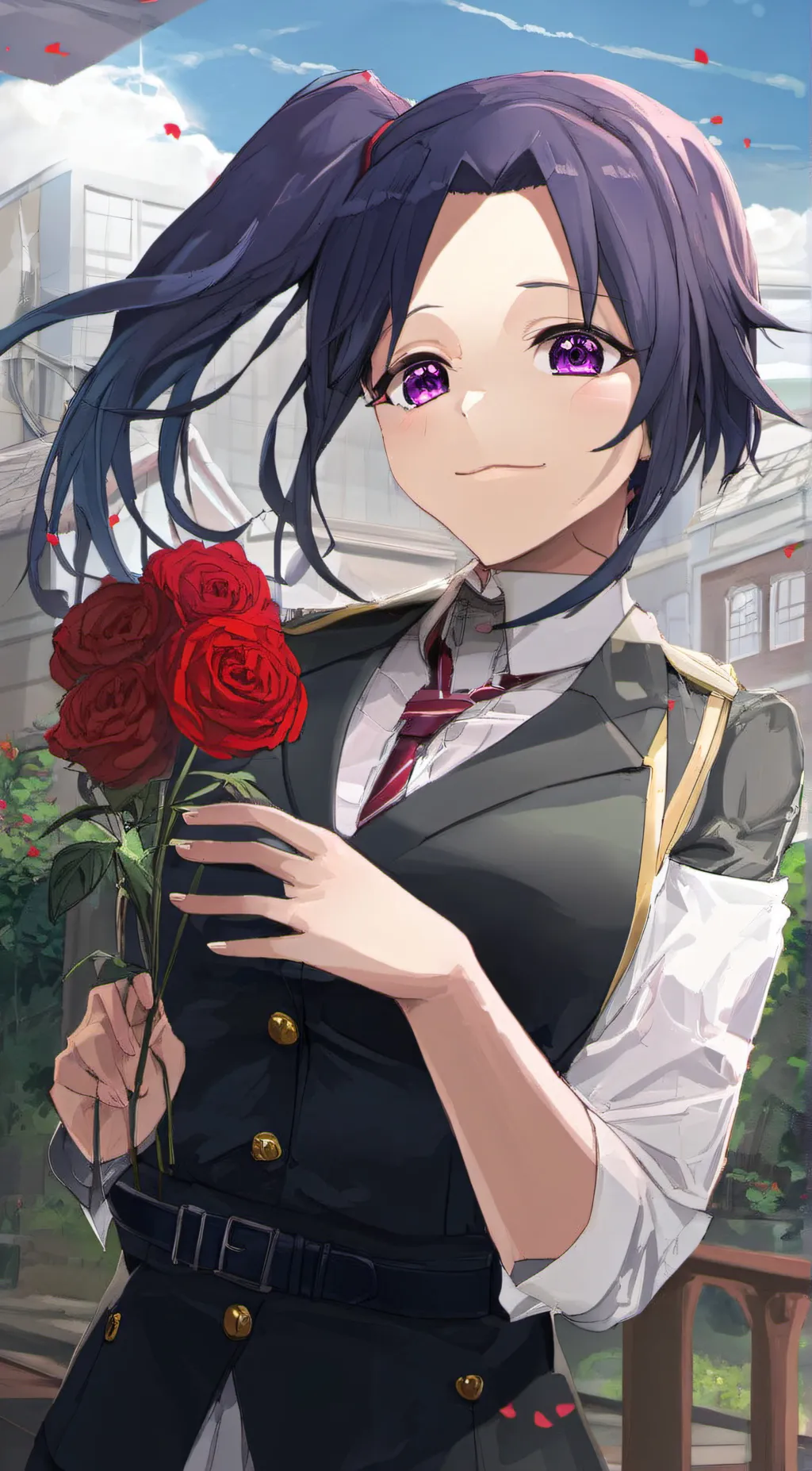 ai character: shinobu kocho background