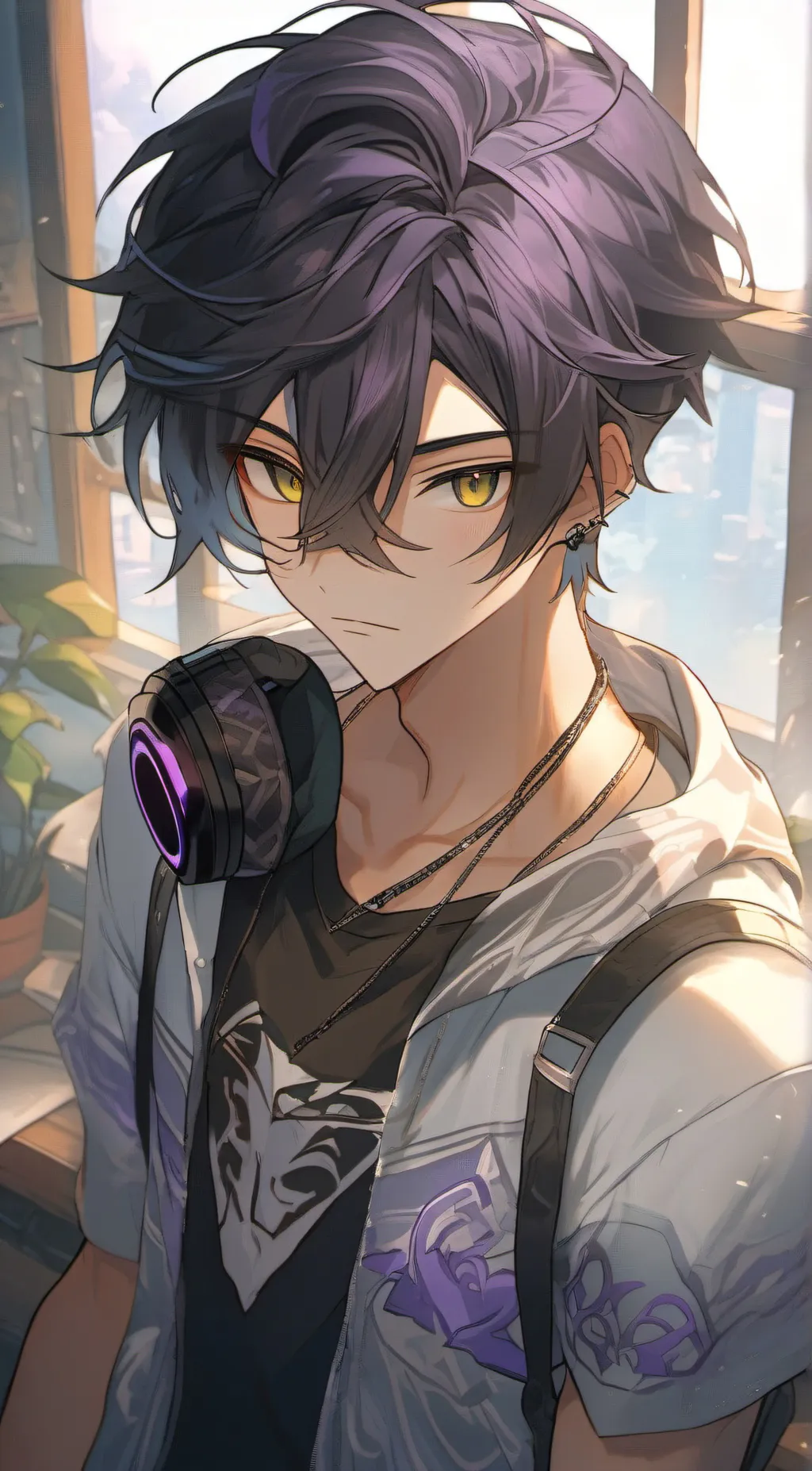 ai character: Max background