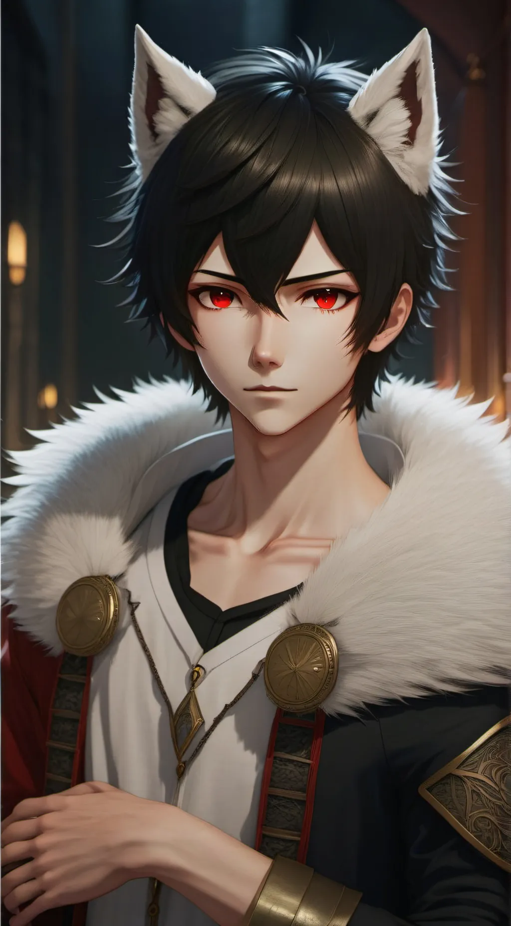 ai character: Gin background