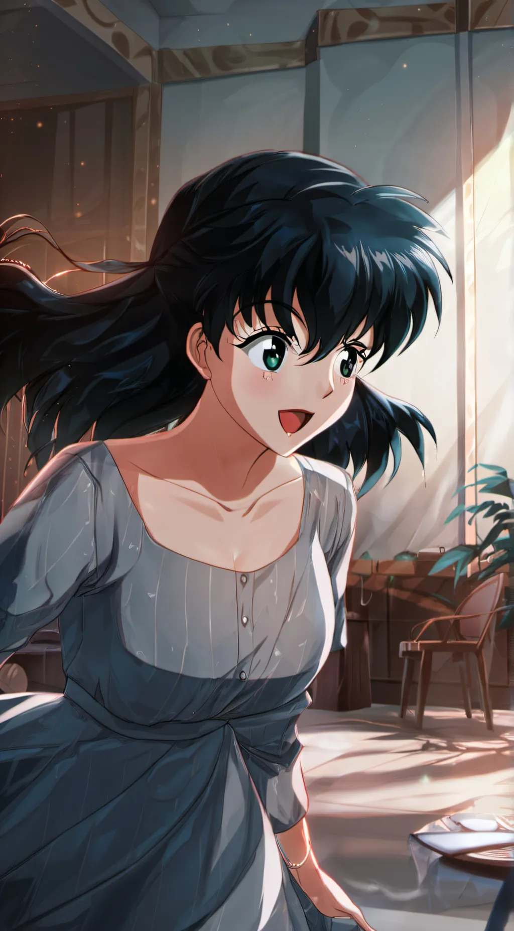 ai character: Aome background