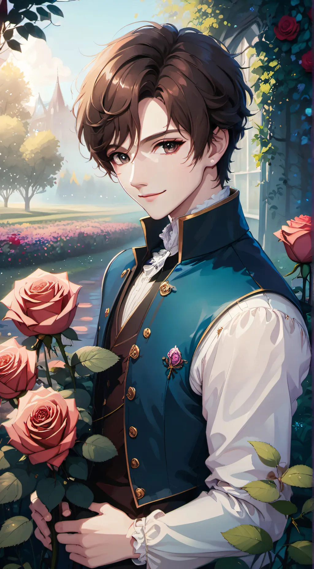 ai character: Aeriel  background