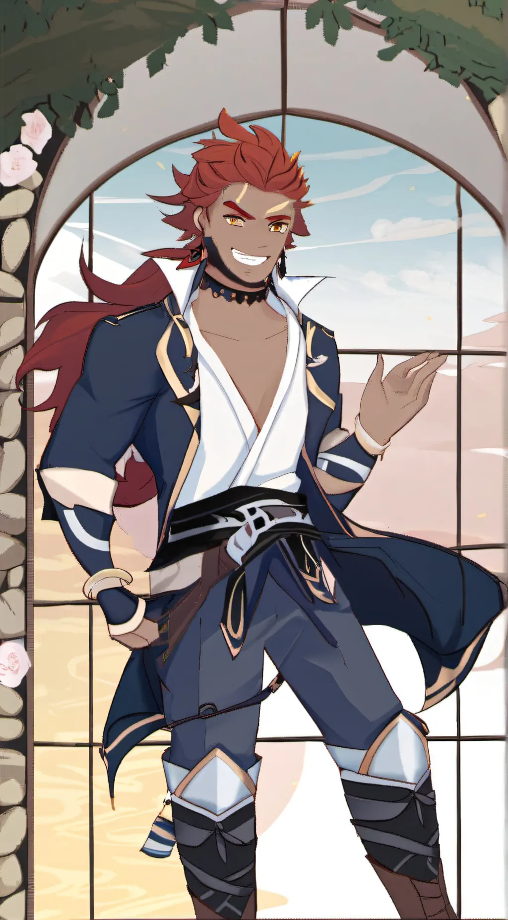 ai character: Bowser background